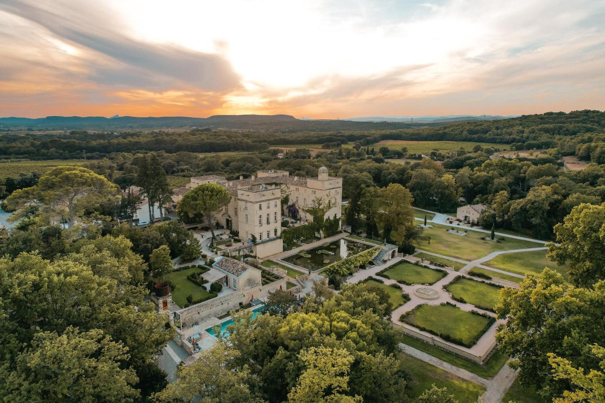 Hotel Chateau De Pondres Villevieille Exteriér fotografie