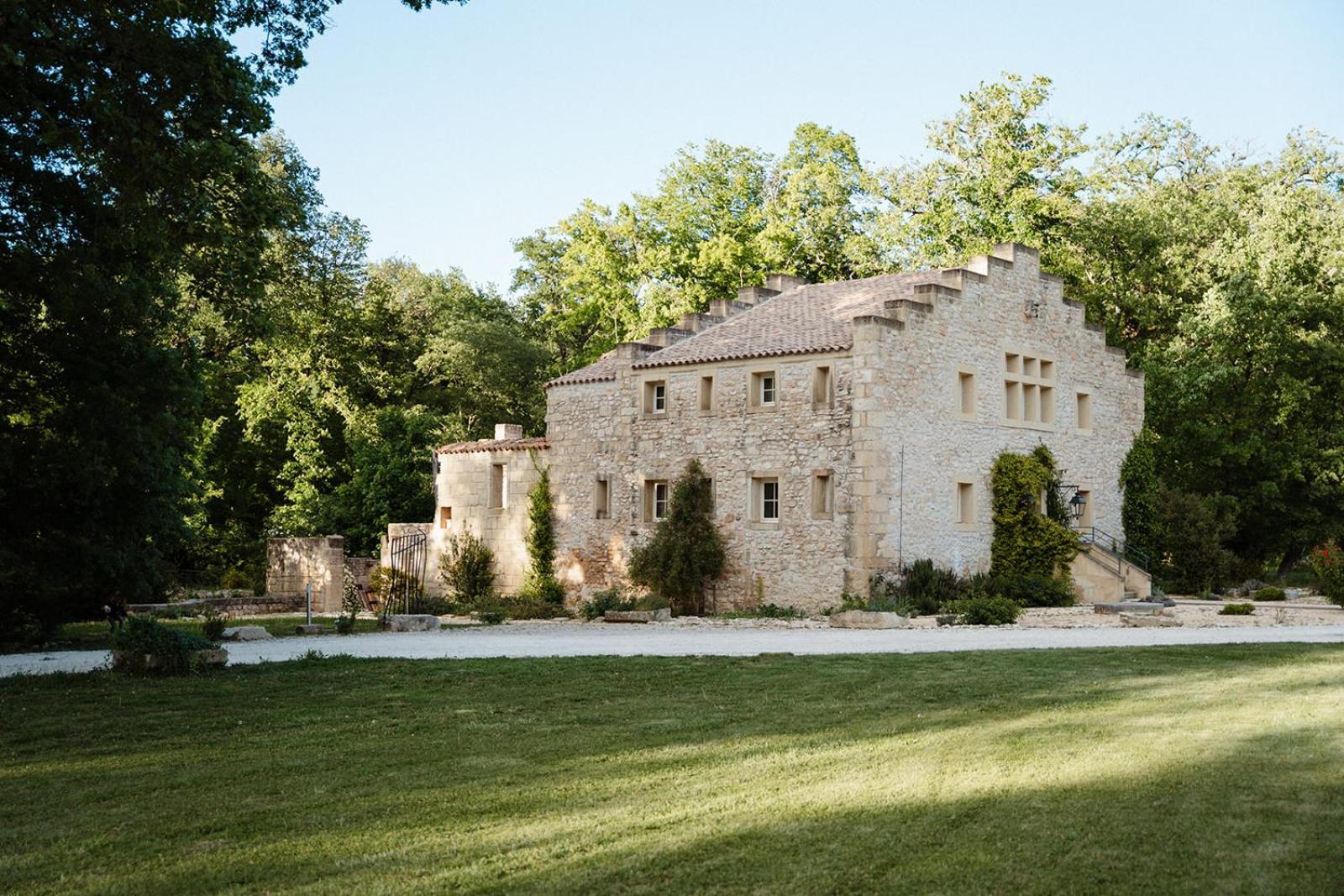 Hotel Chateau De Pondres Villevieille Exteriér fotografie